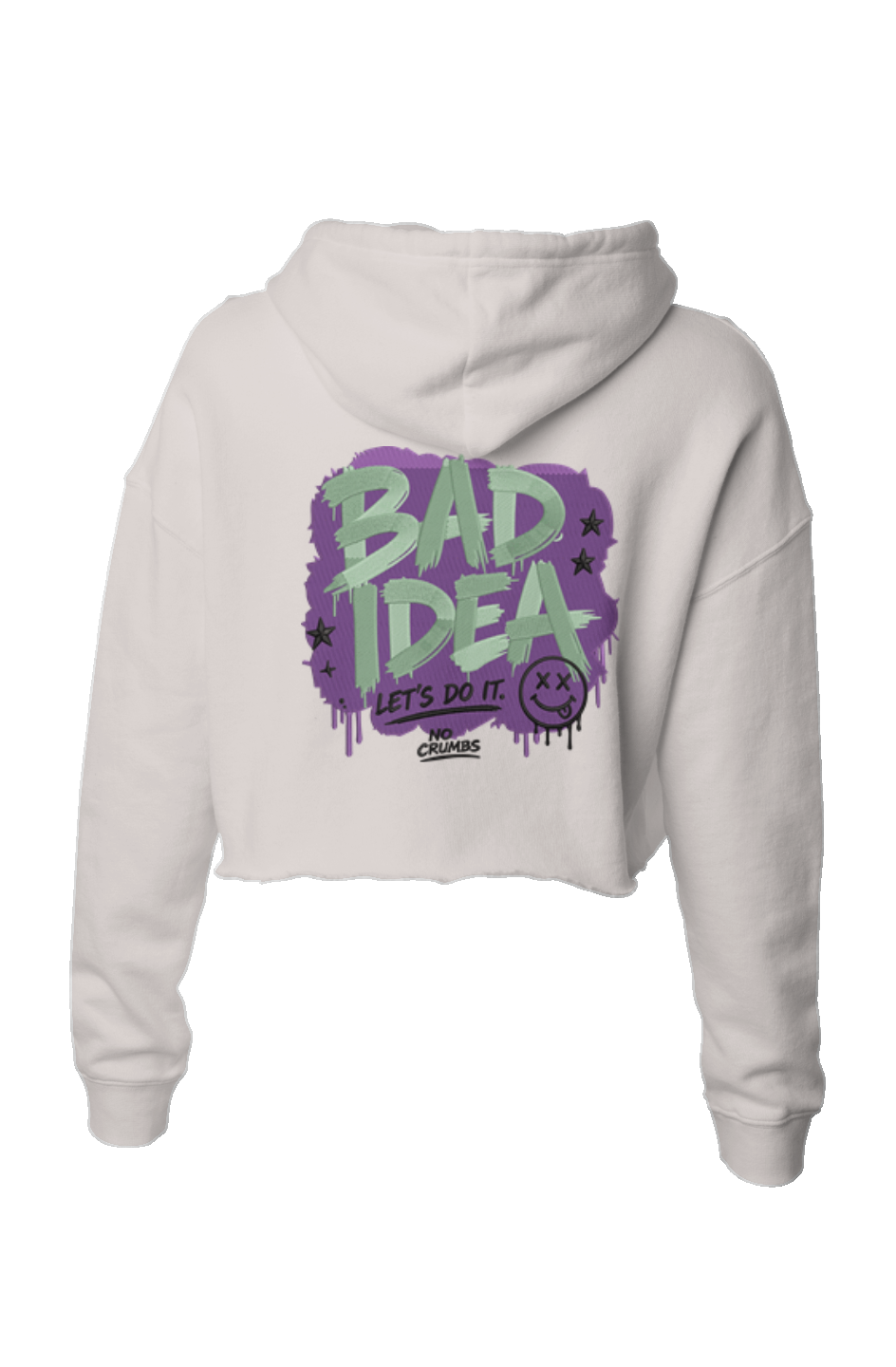 Bad Decision Crop Hoodie