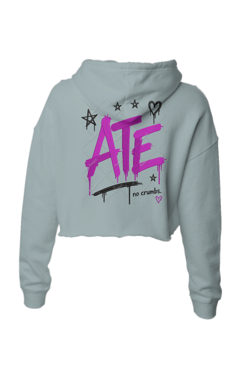 Ate Crop Hoodie